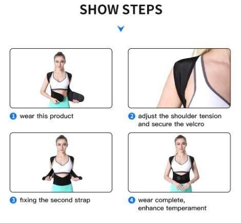 Adjustable Back Posture Corrector for Pain Relief