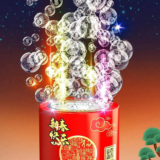 Rechargeable Pyro-Bubbler Party Magic: Firework in bubbles!