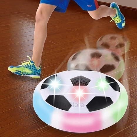 Magic Air Soccer Ball for Toddlers with Flashing Colored LED Lights